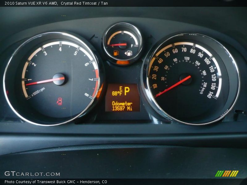  2010 VUE XR V6 AWD XR V6 AWD Gauges