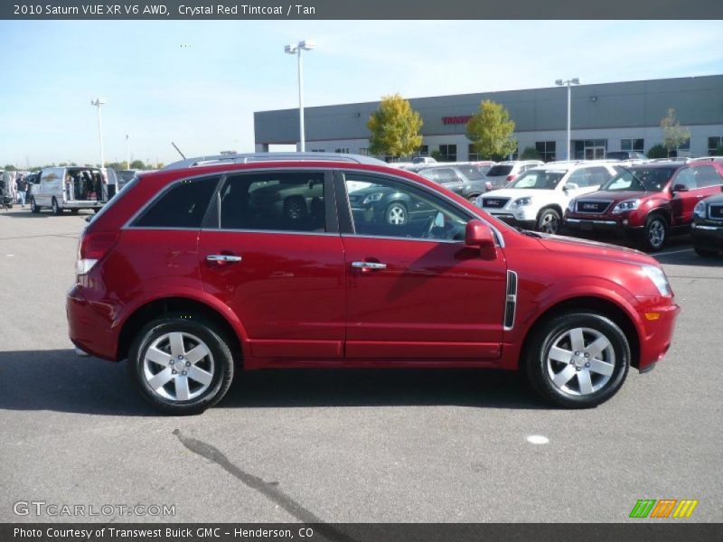 Crystal Red Tintcoat / Tan 2010 Saturn VUE XR V6 AWD