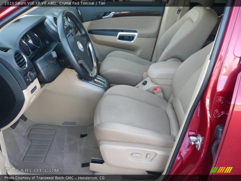  2010 VUE XR V6 AWD Tan Interior