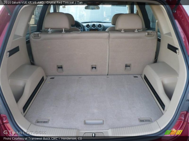  2010 VUE XR V6 AWD Trunk