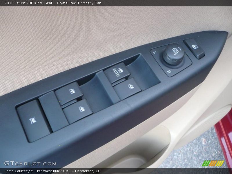Controls of 2010 VUE XR V6 AWD