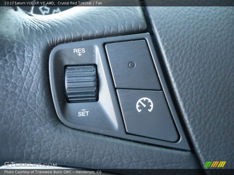 Controls of 2010 VUE XR V6 AWD