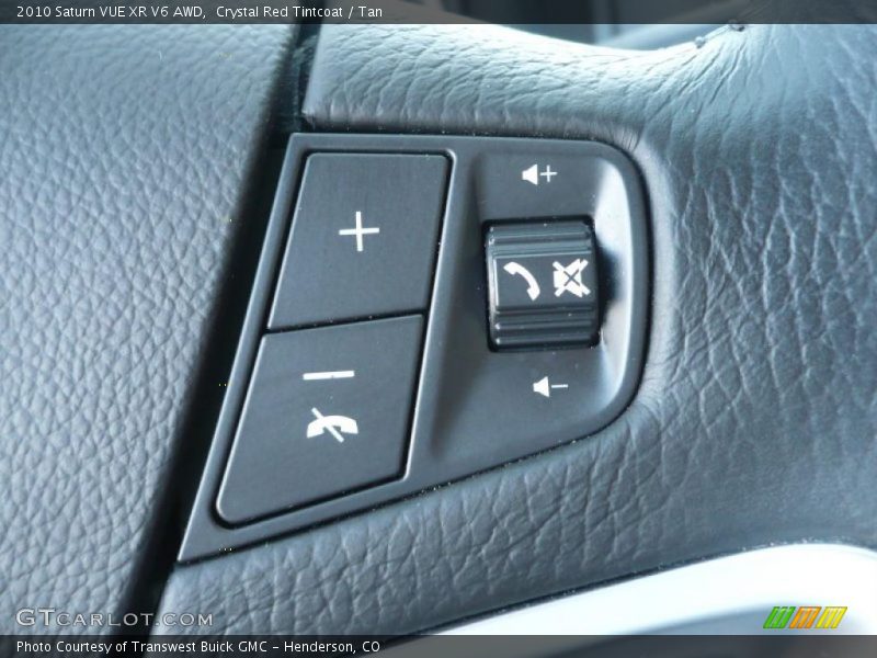 Controls of 2010 VUE XR V6 AWD