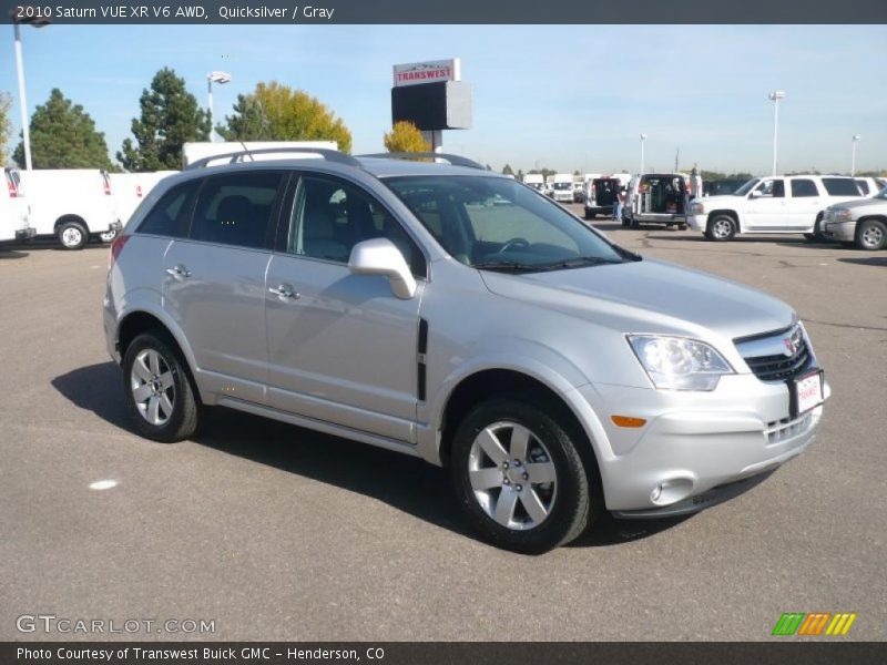 Quicksilver / Gray 2010 Saturn VUE XR V6 AWD