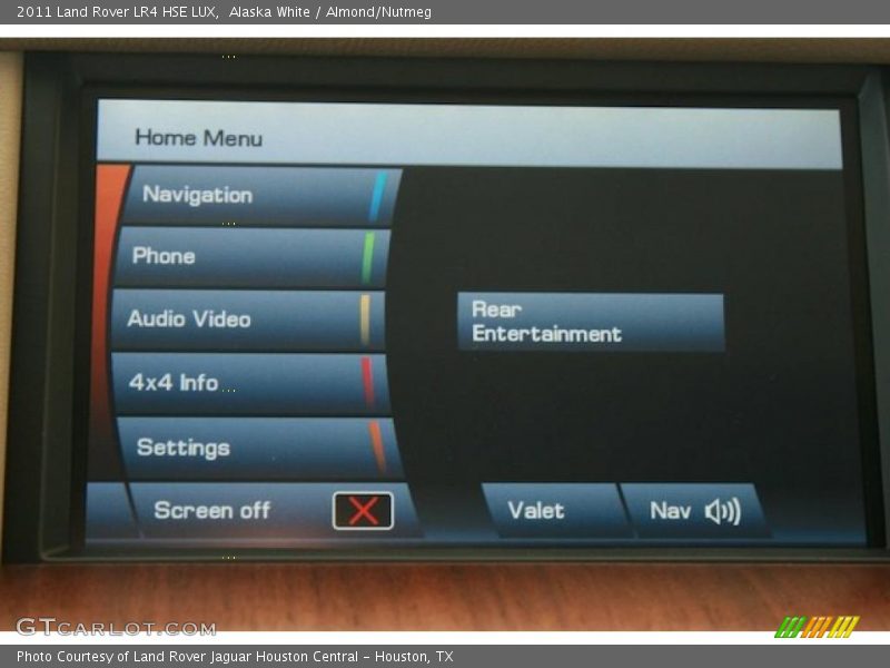 Alaska White / Almond/Nutmeg 2011 Land Rover LR4 HSE LUX