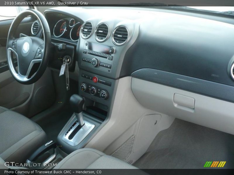 Dashboard of 2010 VUE XR V6 AWD