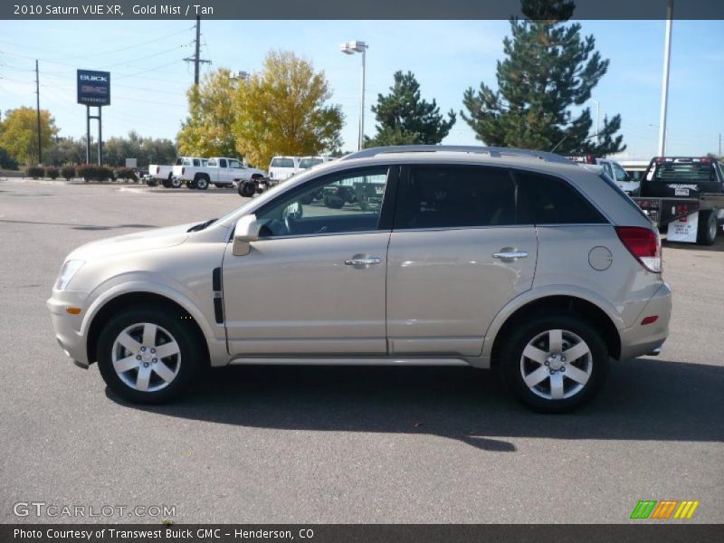 Gold Mist / Tan 2010 Saturn VUE XR