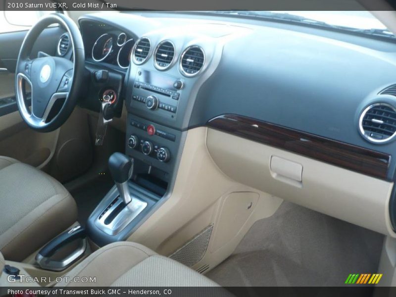 Dashboard of 2010 VUE XR