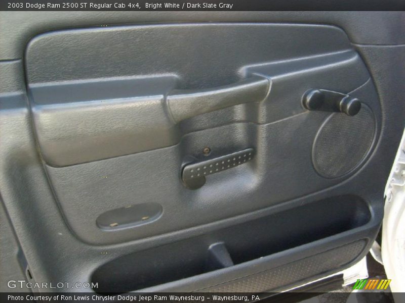 Bright White / Dark Slate Gray 2003 Dodge Ram 2500 ST Regular Cab 4x4