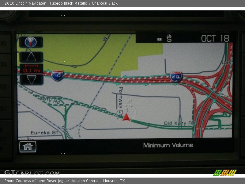 Navigation of 2010 Navigator 