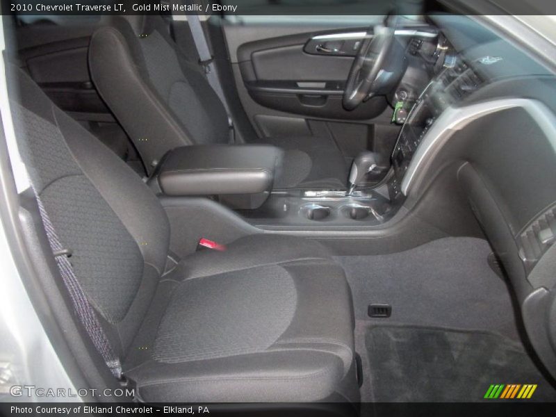 Gold Mist Metallic / Ebony 2010 Chevrolet Traverse LT
