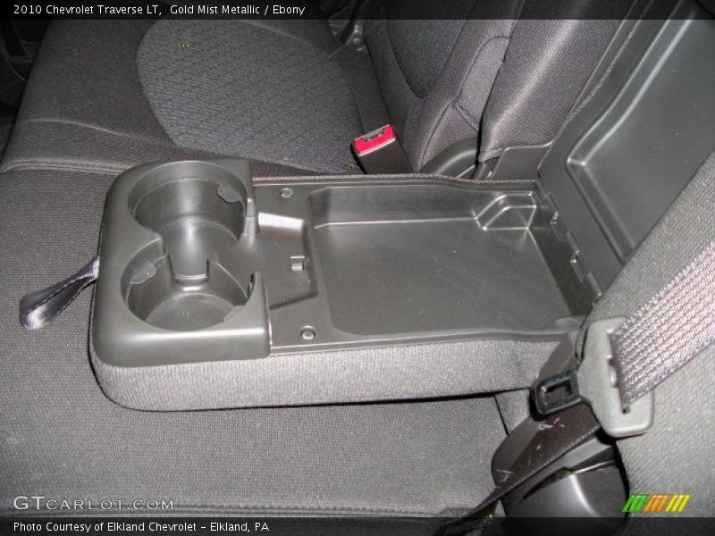 Gold Mist Metallic / Ebony 2010 Chevrolet Traverse LT