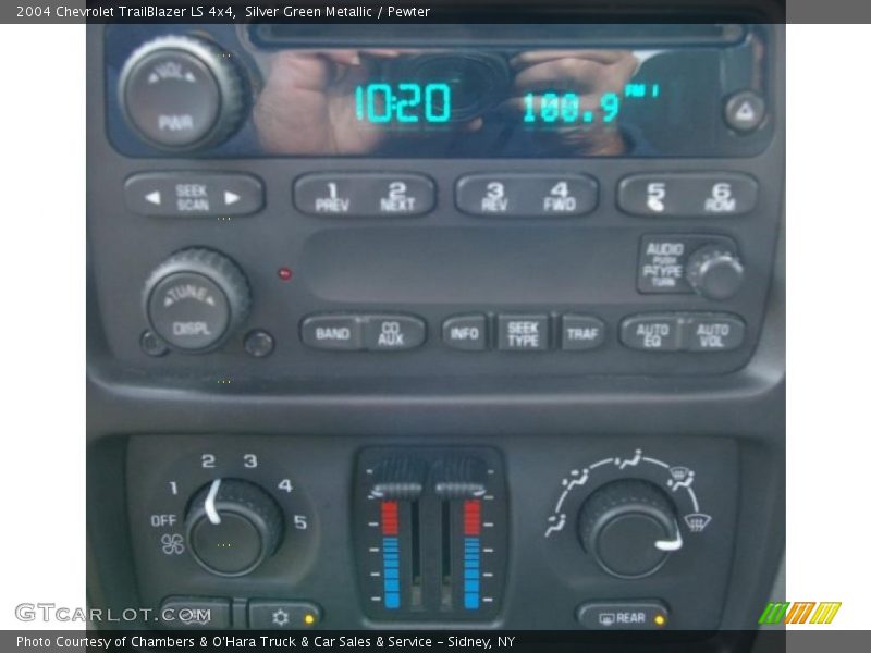 Controls of 2004 TrailBlazer LS 4x4