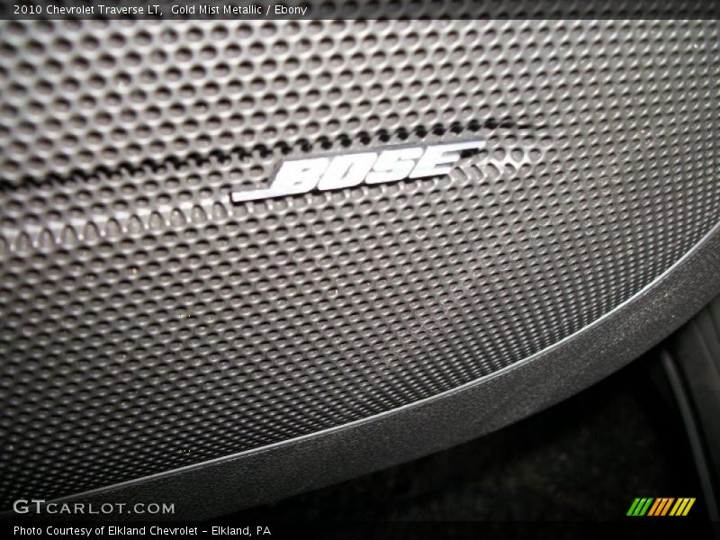 Gold Mist Metallic / Ebony 2010 Chevrolet Traverse LT