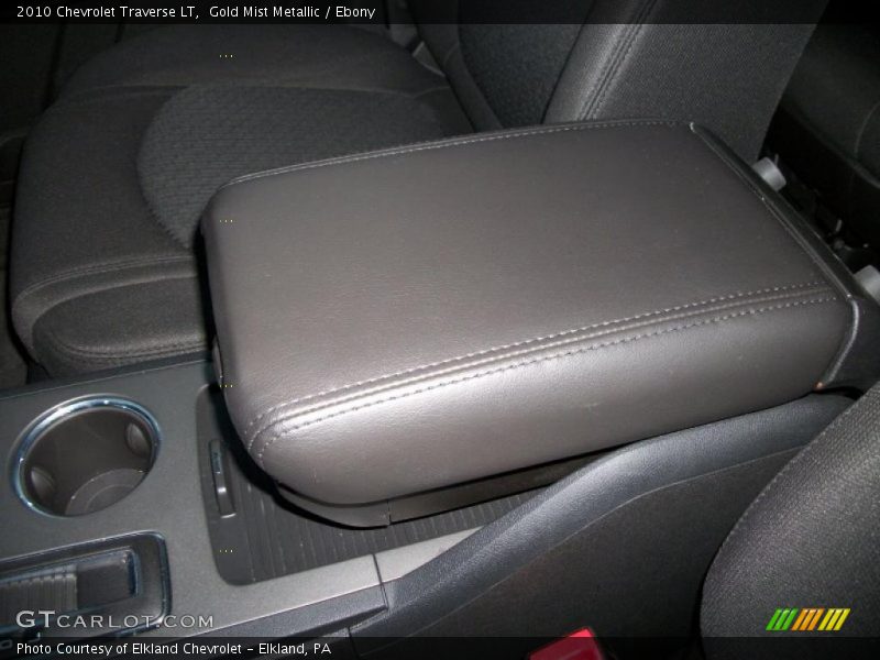 Gold Mist Metallic / Ebony 2010 Chevrolet Traverse LT