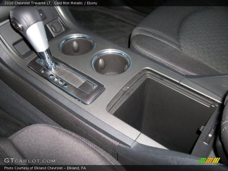Gold Mist Metallic / Ebony 2010 Chevrolet Traverse LT