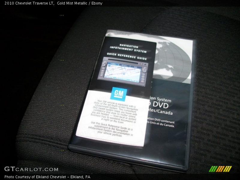 Gold Mist Metallic / Ebony 2010 Chevrolet Traverse LT