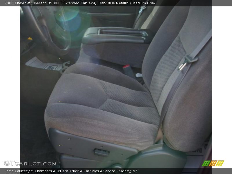 Dark Blue Metallic / Medium Gray 2006 Chevrolet Silverado 3500 LT Extended Cab 4x4