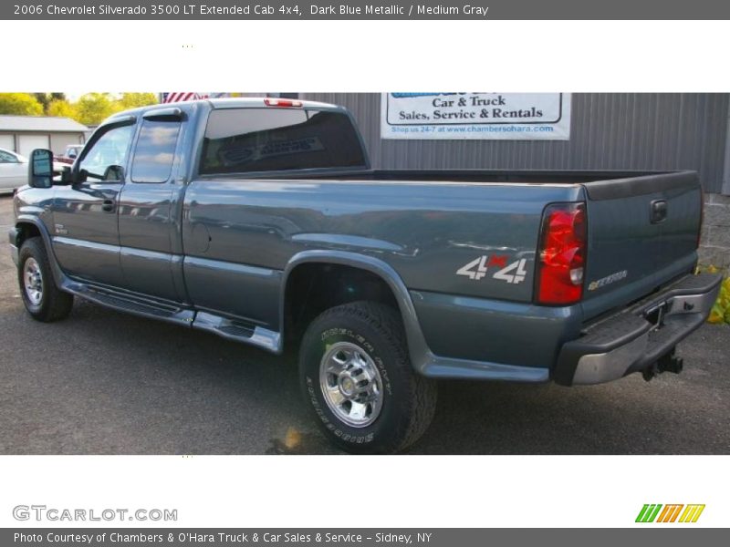 Dark Blue Metallic / Medium Gray 2006 Chevrolet Silverado 3500 LT Extended Cab 4x4
