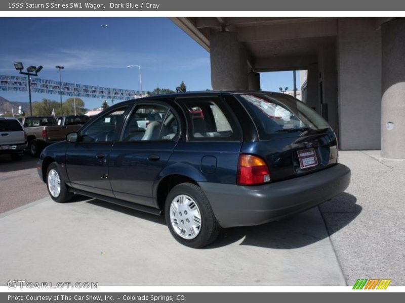 Dark Blue / Gray 1999 Saturn S Series SW1 Wagon