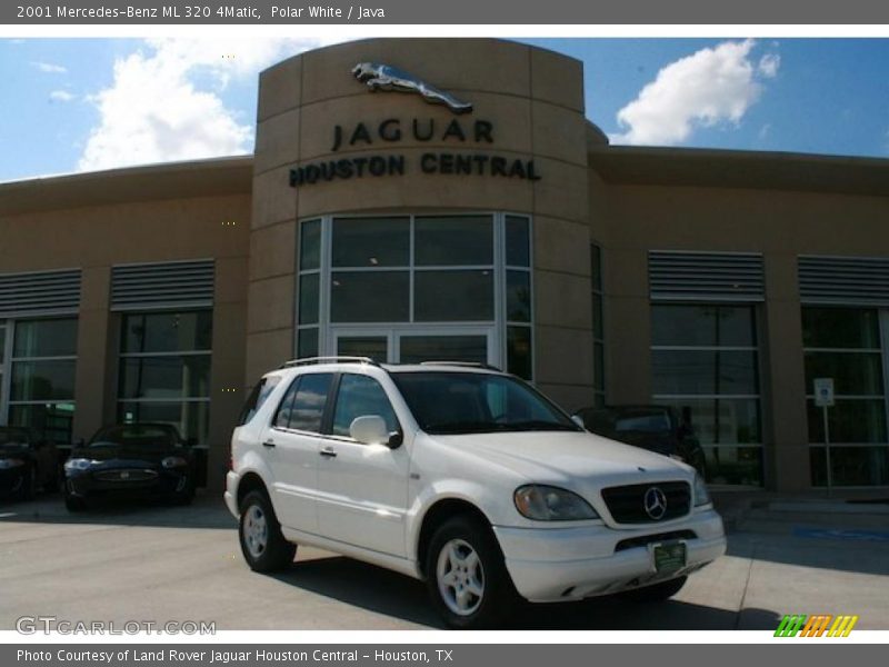 Polar White / Java 2001 Mercedes-Benz ML 320 4Matic