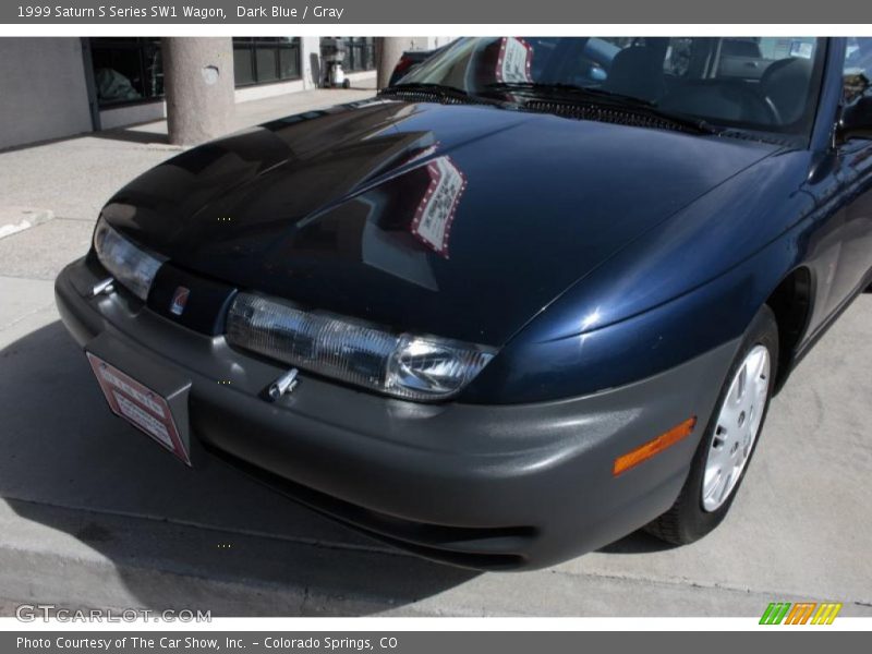 Dark Blue / Gray 1999 Saturn S Series SW1 Wagon