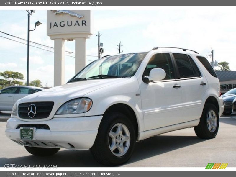Polar White / Java 2001 Mercedes-Benz ML 320 4Matic