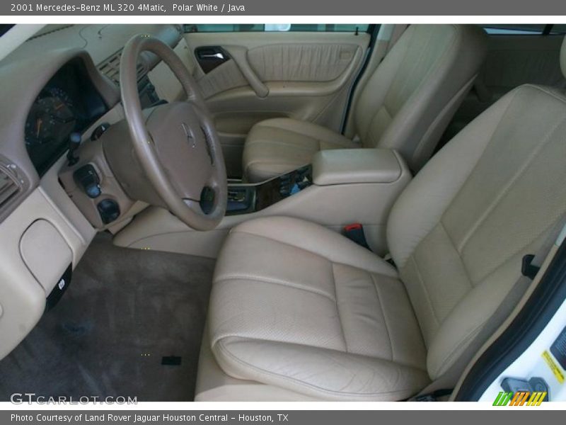  2001 ML 320 4Matic Java Interior