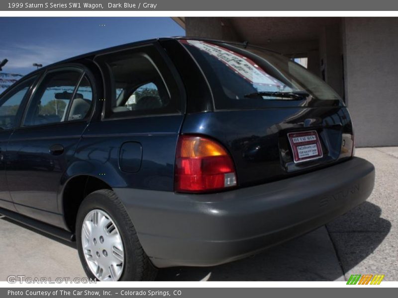 Dark Blue / Gray 1999 Saturn S Series SW1 Wagon