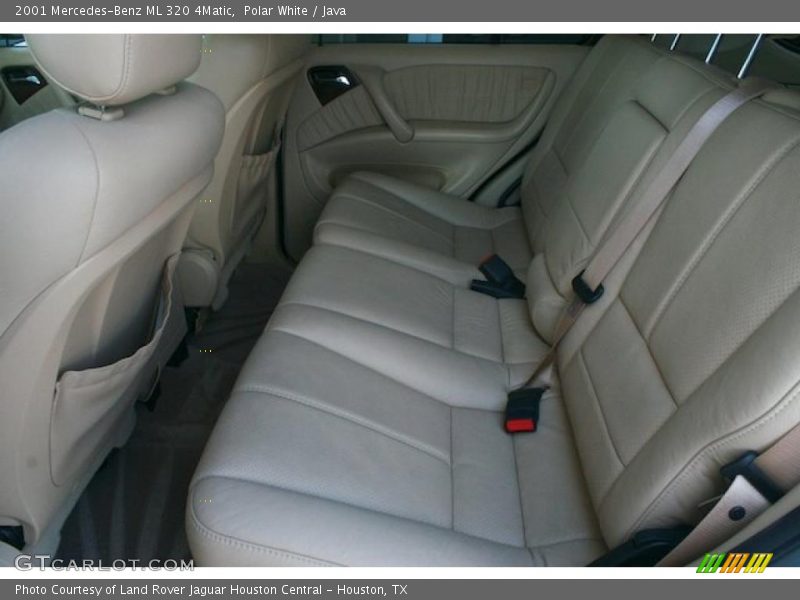  2001 ML 320 4Matic Java Interior