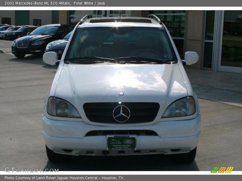 Polar White / Java 2001 Mercedes-Benz ML 320 4Matic
