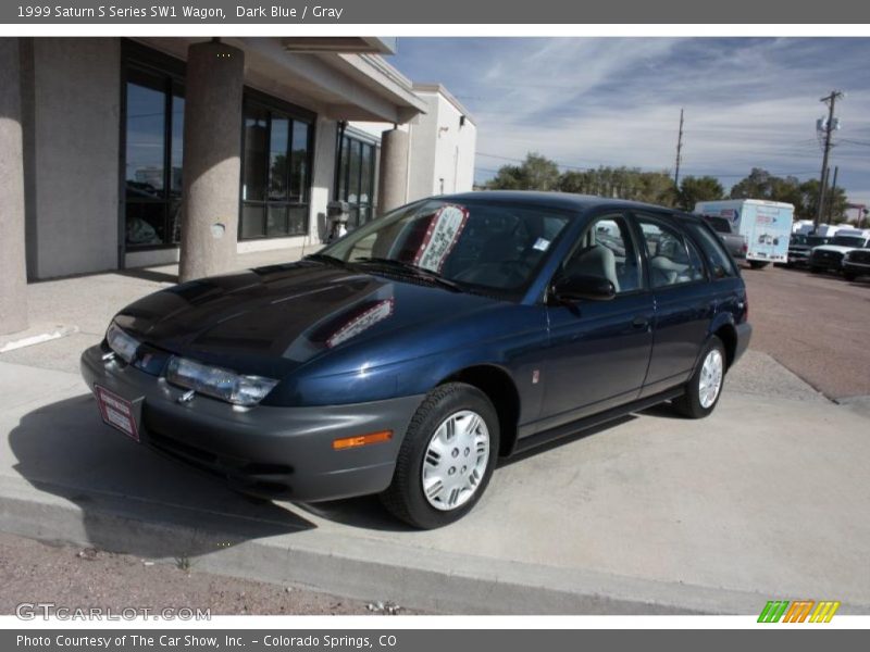 Dark Blue / Gray 1999 Saturn S Series SW1 Wagon