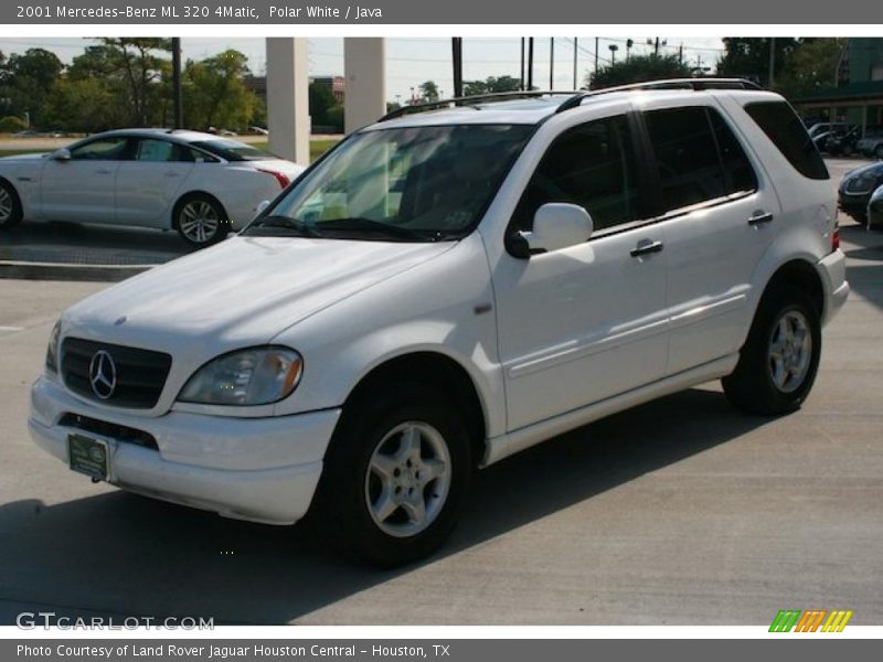 Polar White / Java 2001 Mercedes-Benz ML 320 4Matic