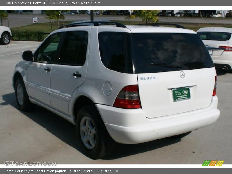 Polar White / Java 2001 Mercedes-Benz ML 320 4Matic