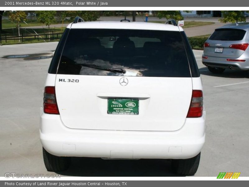 Polar White / Java 2001 Mercedes-Benz ML 320 4Matic