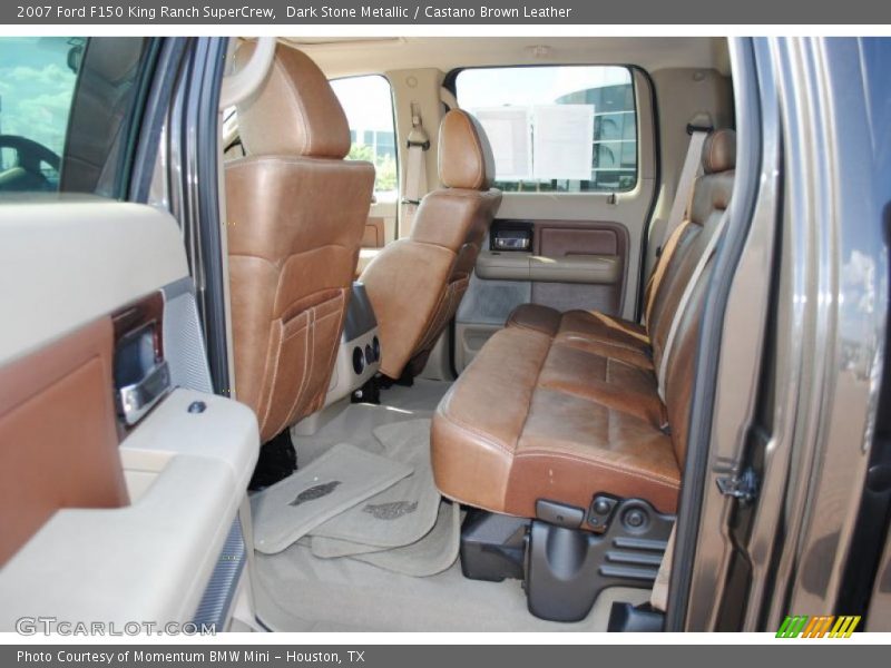 Dark Stone Metallic / Castano Brown Leather 2007 Ford F150 King Ranch SuperCrew