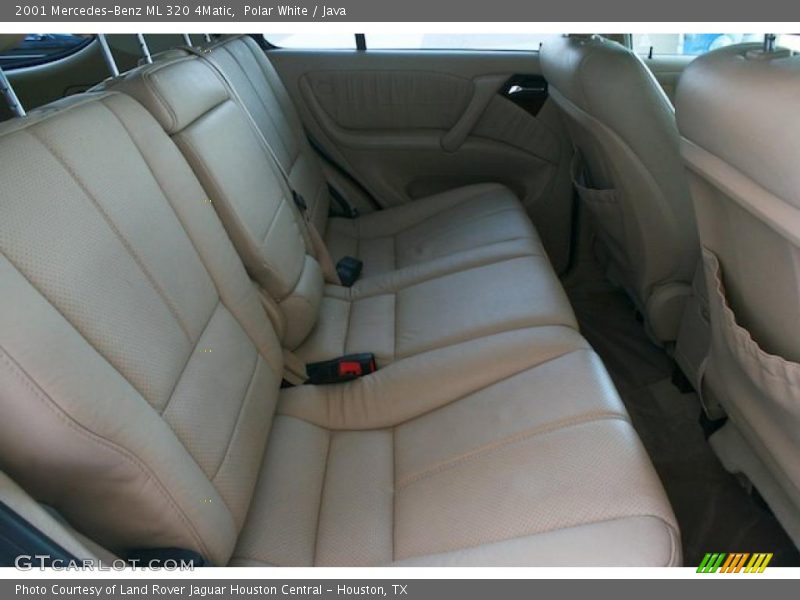  2001 ML 320 4Matic Java Interior