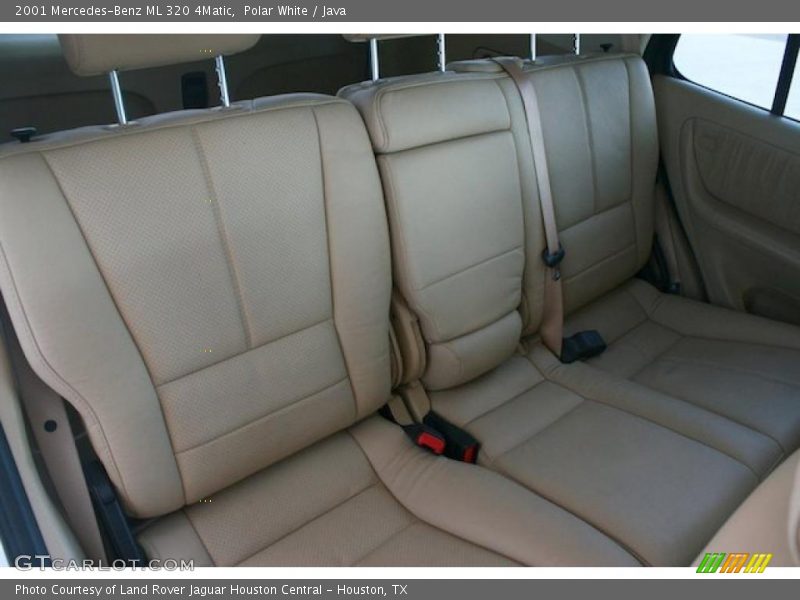  2001 ML 320 4Matic Java Interior