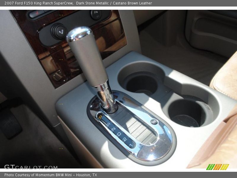 Dark Stone Metallic / Castano Brown Leather 2007 Ford F150 King Ranch SuperCrew