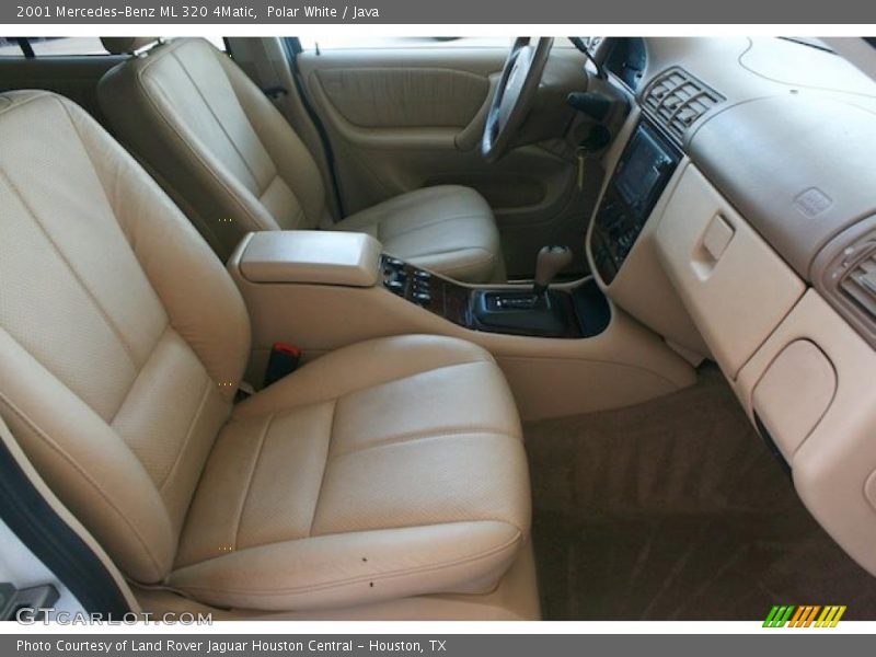  2001 ML 320 4Matic Java Interior