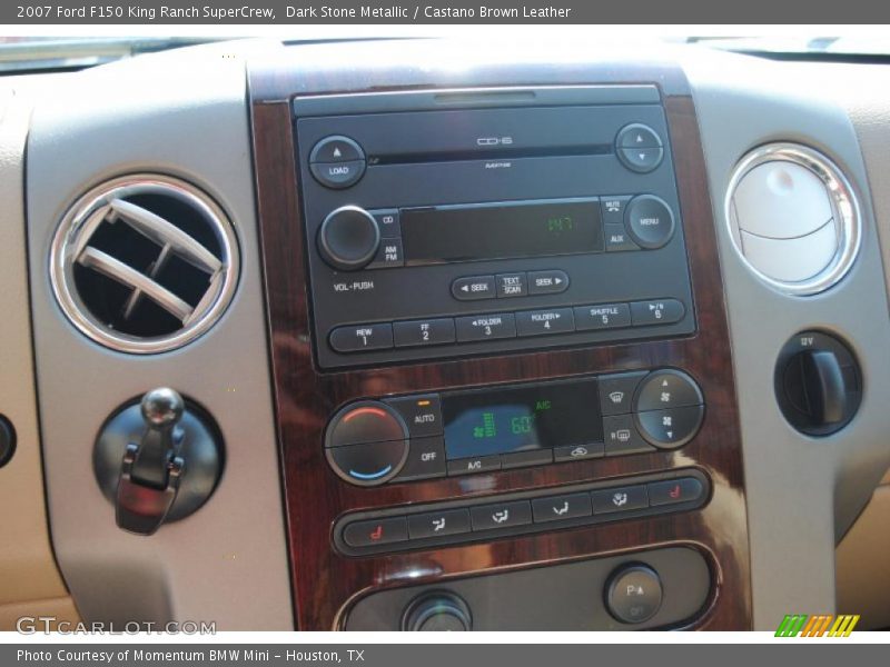 Dark Stone Metallic / Castano Brown Leather 2007 Ford F150 King Ranch SuperCrew