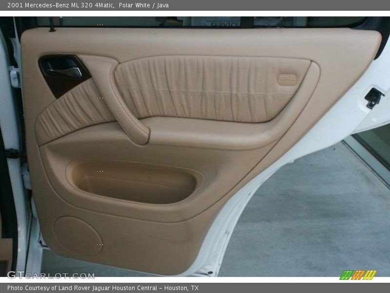  2001 ML 320 4Matic Java Interior