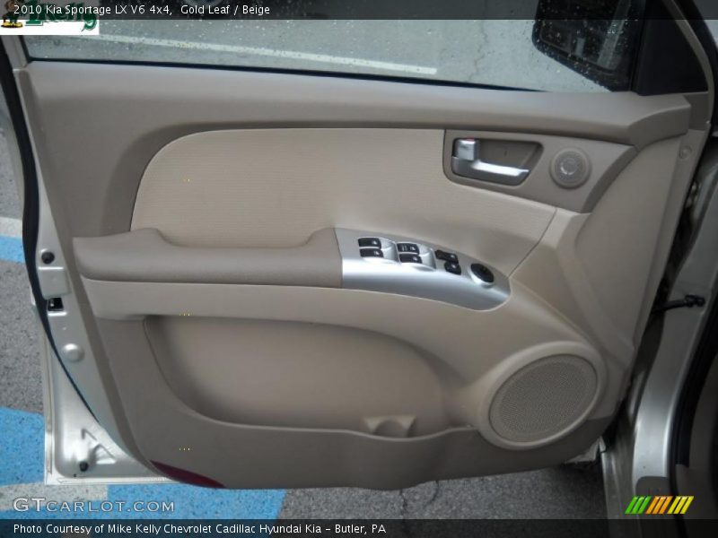 Gold Leaf / Beige 2010 Kia Sportage LX V6 4x4