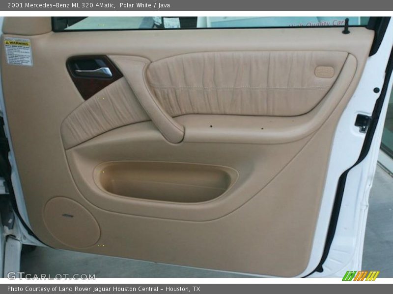  2001 ML 320 4Matic Java Interior