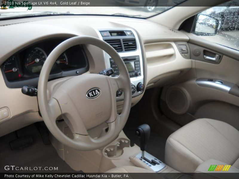 Gold Leaf / Beige 2010 Kia Sportage LX V6 4x4