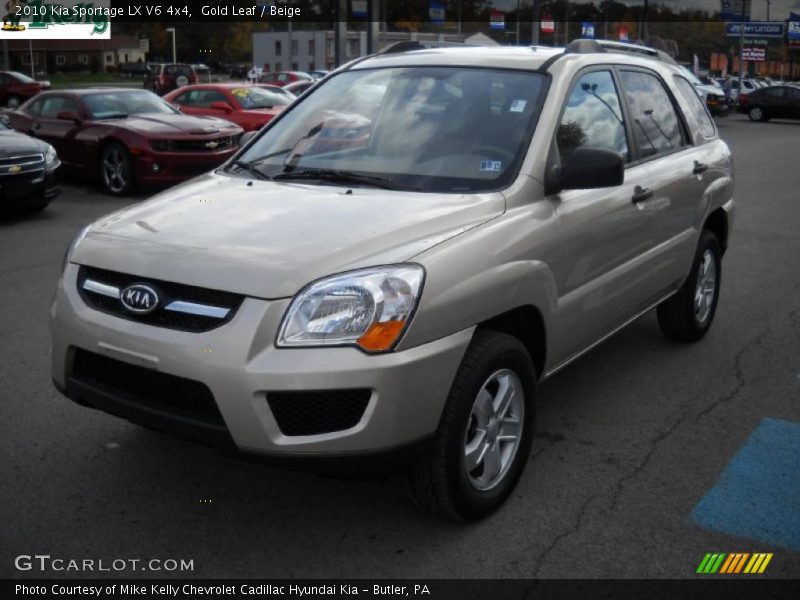 Gold Leaf / Beige 2010 Kia Sportage LX V6 4x4