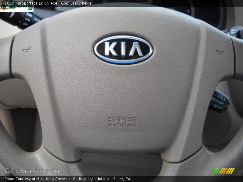Gold Leaf / Beige 2010 Kia Sportage LX V6 4x4
