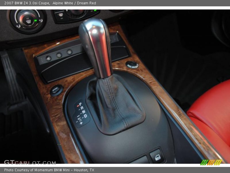  2007 Z4 3.0si Coupe 6 Speed Automatic Shifter