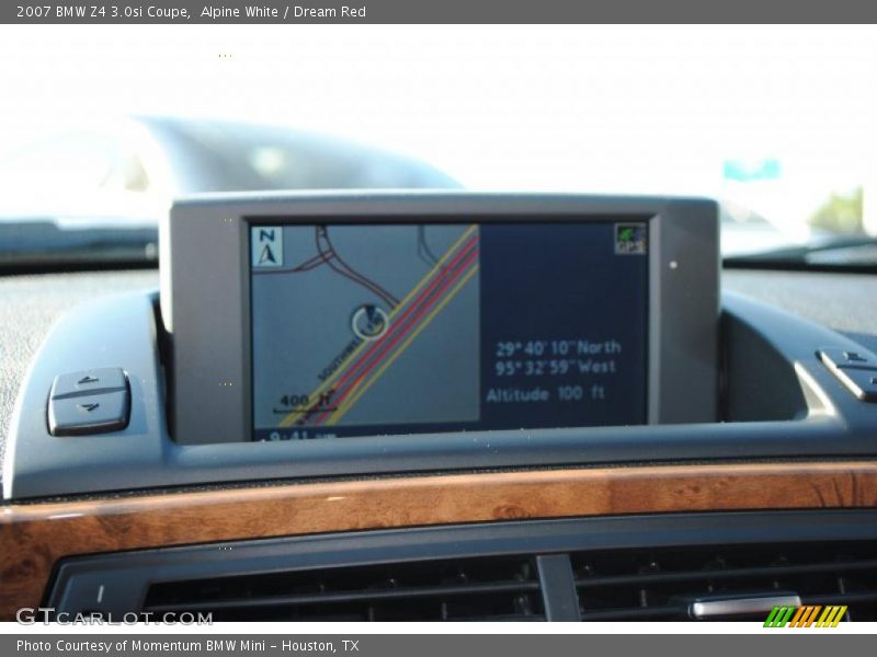 Navigation of 2007 Z4 3.0si Coupe