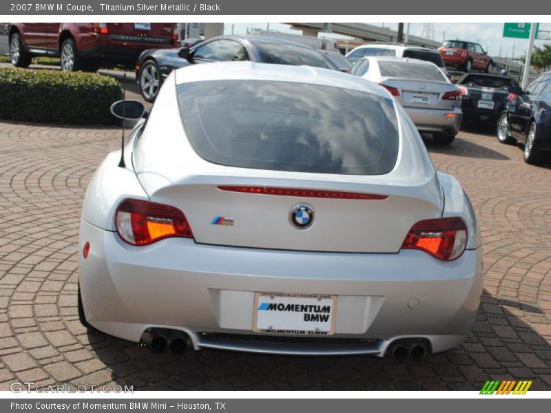 Titanium Silver Metallic / Black 2007 BMW M Coupe